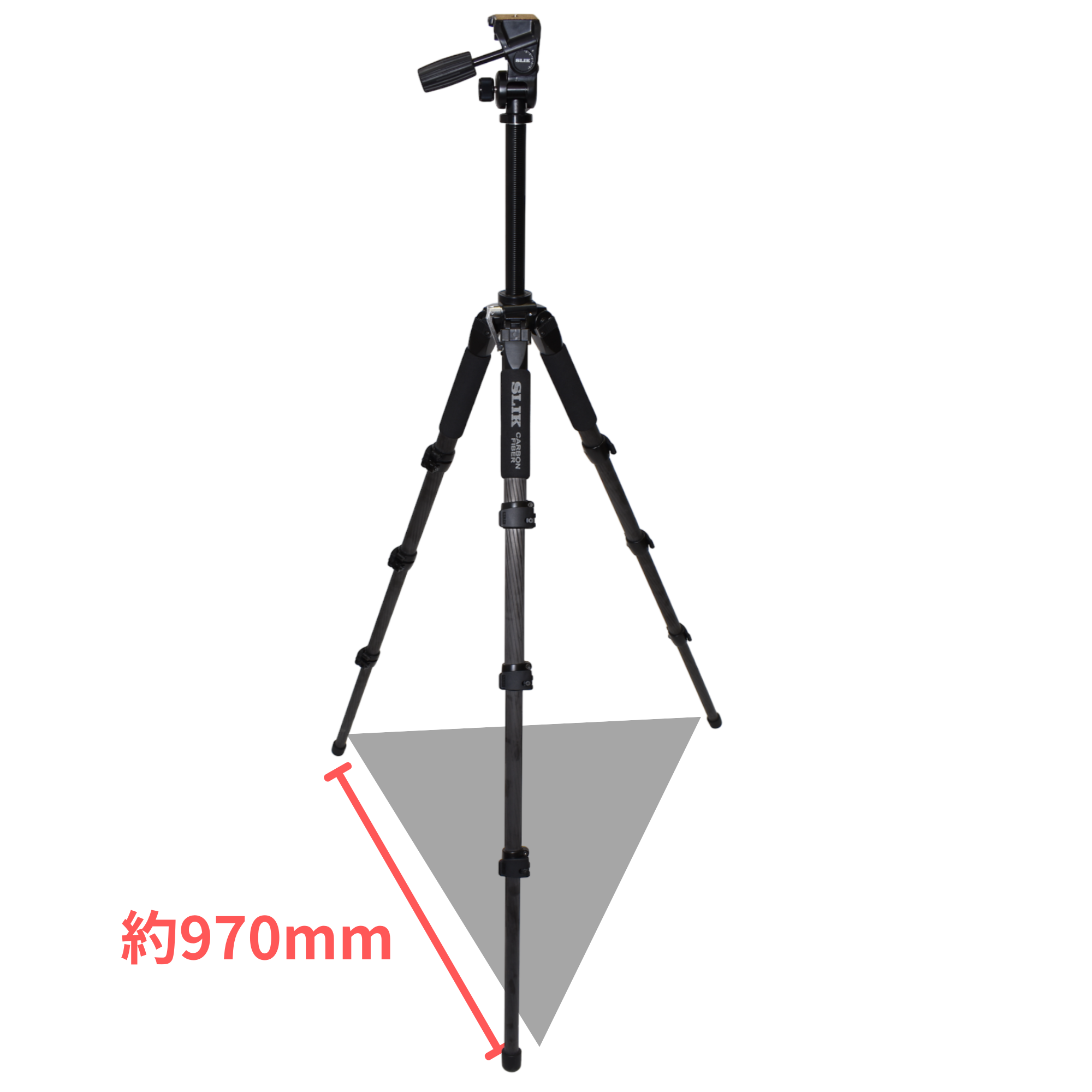 [レンタル] SLIK スリック 三脚 カーボンマスター 924 FL-SP - 2