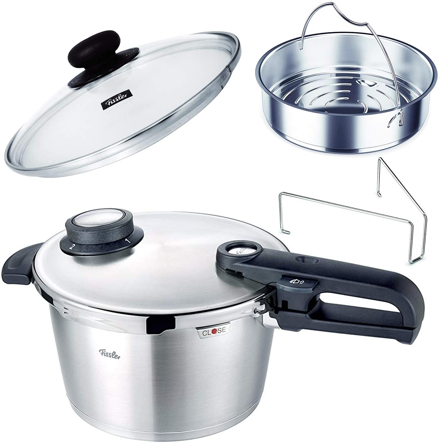 レンタル] フィスラー(Fissler) 圧力鍋 プレミアム プラス 4.5Lのお