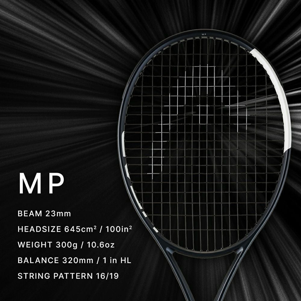 [レンタル] ヘッド(HEAD) 硬式テニスラケット 【2026年モデル】スピードエムピー 2026(SPEED MP 2026) 232026（ガット張りなし・グリップテープ新品同梱） - 15