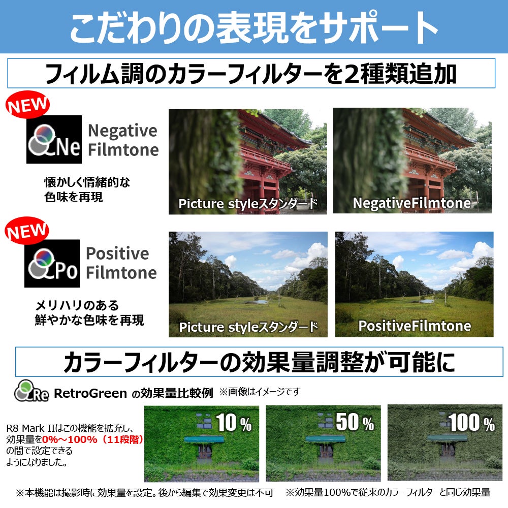 [レンタル] CANON EOS R8 Mark II ボディ ミラーレス一眼 - 10