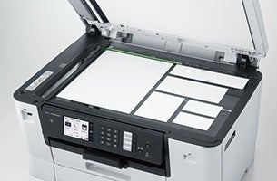 [レンタル] ブラザー(brother) MFC-J7300CDW A3対応 カラーインクジェット プリンター複合機 自動原稿送り装置(ADF) - 6