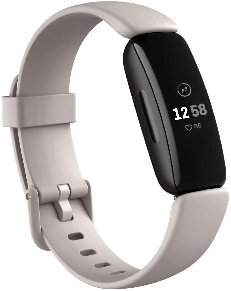 [レンタル] Fitbit Inspire2 フィットネストラッカー Lunar White ルナホワイト L/Sサイズ