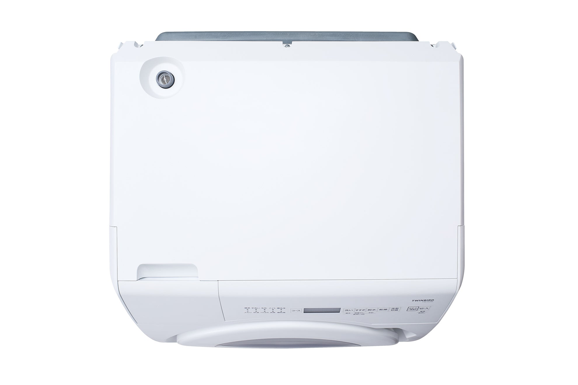 ツインバード ドラム式電気洗濯乾燥機 FW-FD90W 上面 ホワイト - 7