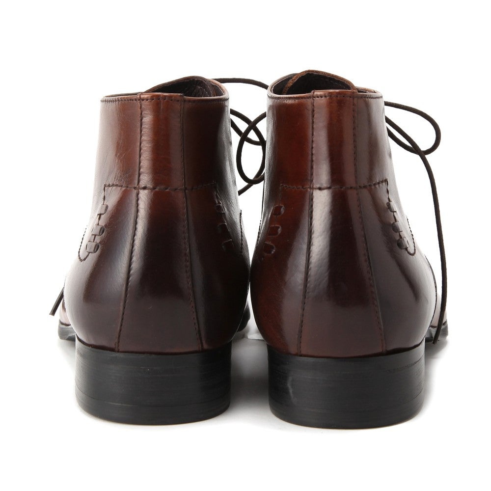 [レンタル] LUCIUS ハイカットポインテッド トゥシューズ 25cm ダークブラウン 25cm