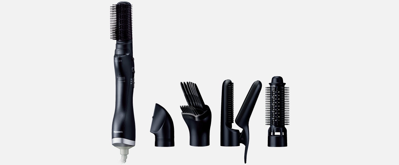 レンタル] パナソニック くるくるドライヤー ナノケア EH-KN0J