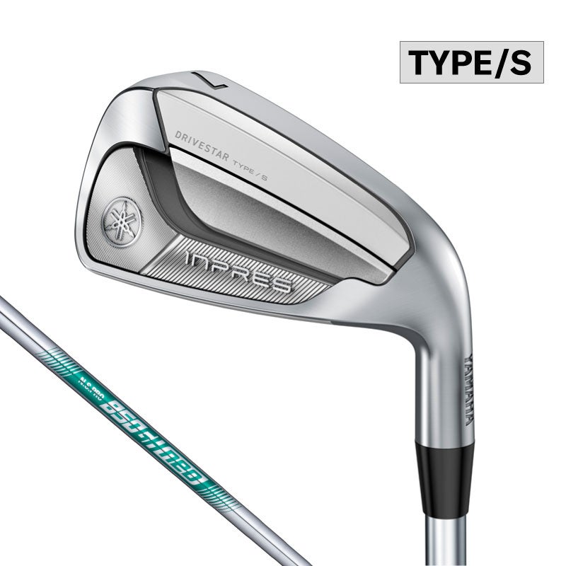 [レンタル] ヤマハ 2025 INPRES DRIVESTAR TYPE/S アイアンセット#6~PWセット（#7＝ロフト 25°/シャフト N.S.PRO 850GH neo /クラブ長さ37.75インチ）