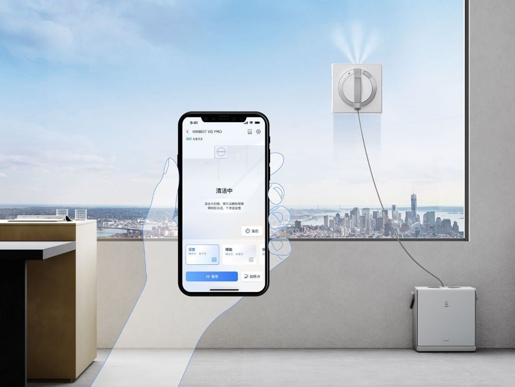 [レンタル] ECOVACS 窓掃除ロボット WINBOT W2 OMNI - 10