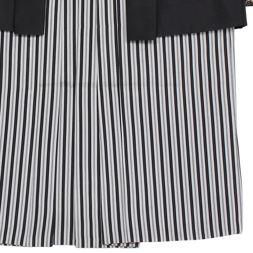 [レンタル] 七五三/節句 袴セット 5歳 男の子 鷹 金色 選べる2色(白 / 黒)の宅配レンタル - 2