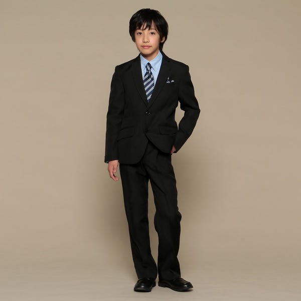 [レンタル] メンズ 【子供用】ストライプ スーツの宅配レンタル - 6