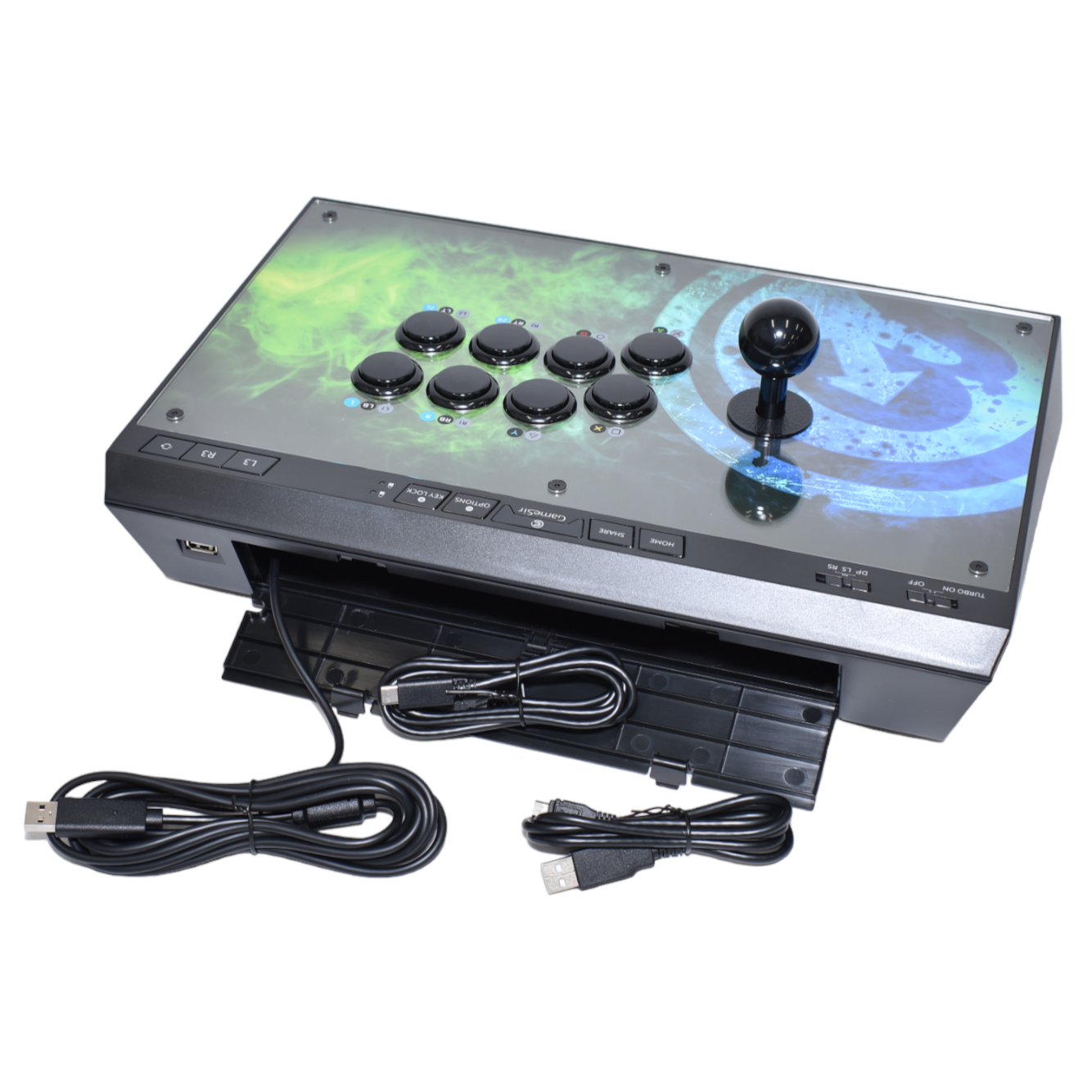 PlayStation4 - さなえ GameSir C2アーケードコントローラー PR】GameSirのアケコン「C2 Arcade Fightstick」レビュー。PCや