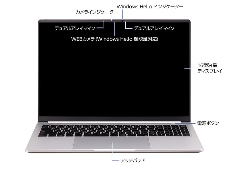 [レンタル] mouse(マウス) DAIV Z6-I7G60SR-A クリエイター向けノートパソコン Z6I7G60SRACCW101DEC - 11
