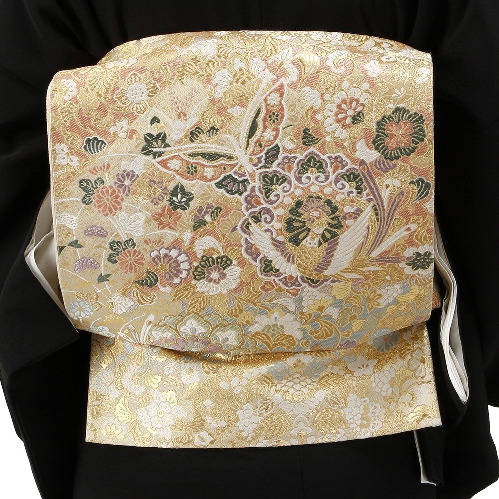 [レンタル] 留袖セット 扇柄 (長襦袢、帯、和装小物一式)の宅配レンタル - 4