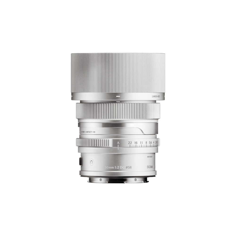 [レンタル] シグマ 50mm F2 DG Contemporary 単焦点レンズ (Lマウント用) シルバー