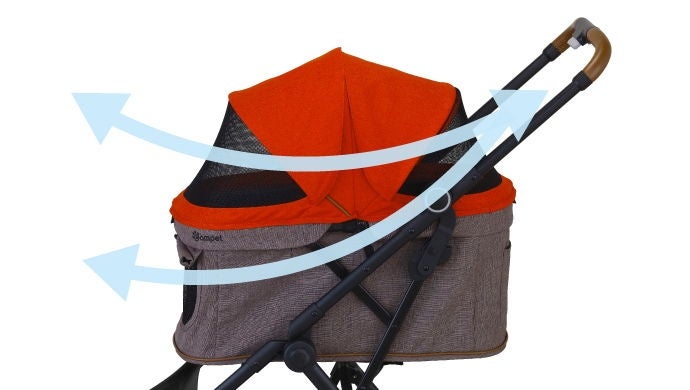 [レンタル] コンビ ペット用カート ルルテイル - 9