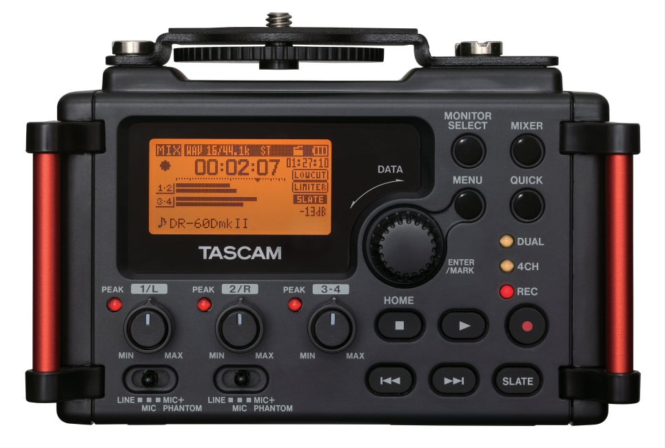 レンタル] TASCAM DR-60DMKII カメラ用リニアPCMレコーダー/ミキサーの