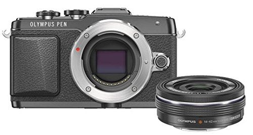 [レンタル] OLYMPUS PEN E-PL7 レンズキット ブラック ミラーレス一眼 - 1