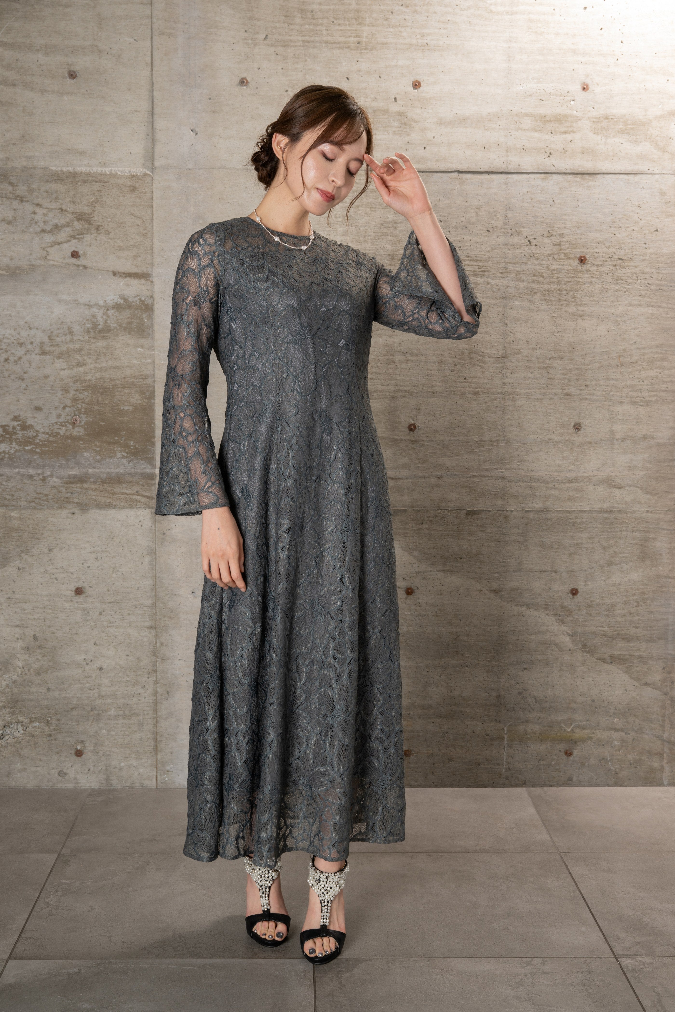 [レンタル] BELINDA DE CAPRIS レースロングワンピース ワンピースドレスの宅配レンタル - 9