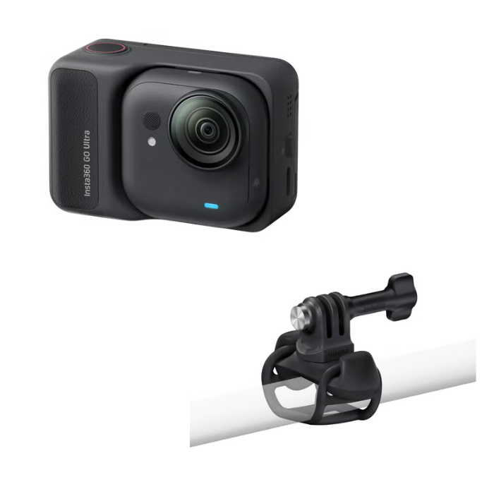 Insta360 GO Ultra ＆フレキシストラップマウント アクションカメラ ブラック
