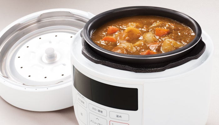 [レンタル] siroca 4L 電気圧力鍋 SP-4D151-W ホワイト - 8