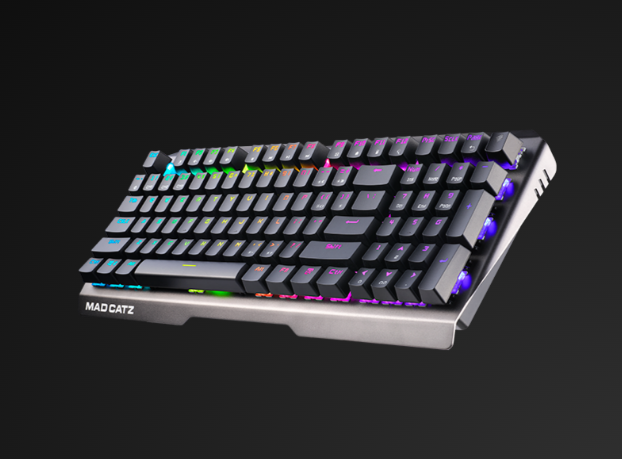 [レンタル] Mad Catz(マッドキャッツ) S.T.R.I.K.E13 小型メカニカルゲーミングキーボード - 3