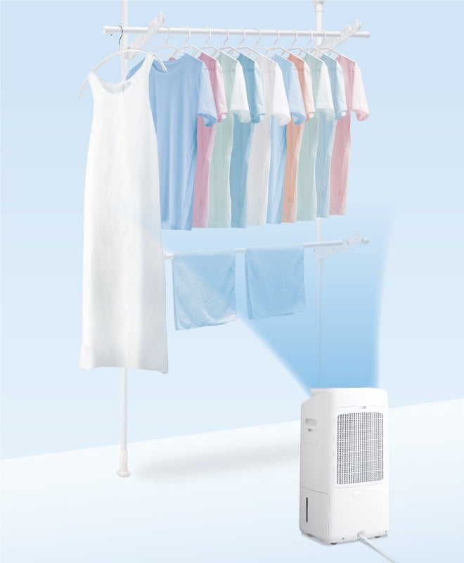 [レンタル] シャープ ハイブリッド方式 衣類乾燥除湿機 プラズマクラスター25000 CV-RH140-W ホワイト系(木造〜14畳 / 鉄筋〜28畳) - 5