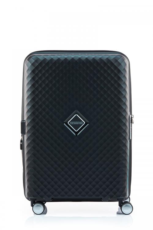 [レンタル] [5-8泊向けサイズ]AMERICAN TOURISTER スクアセム スピナー66 エキスパンダブル QJ2-09002 69L/拡張時78L ハードスーツケースの宅配レンタル - 2