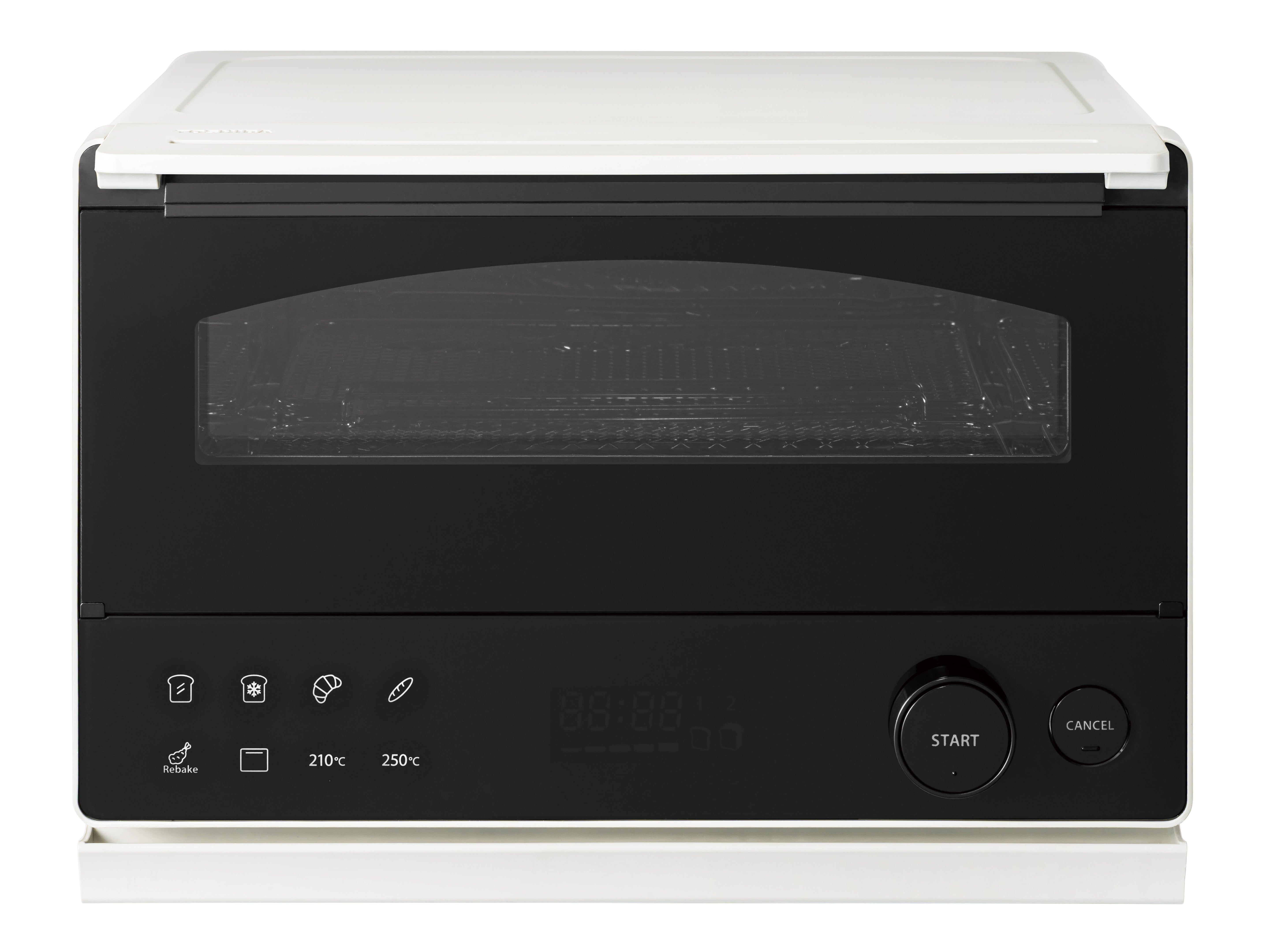 [レンタル] [2枚焼き]東芝 石窯ドーム HTR-D5B トースター - 4