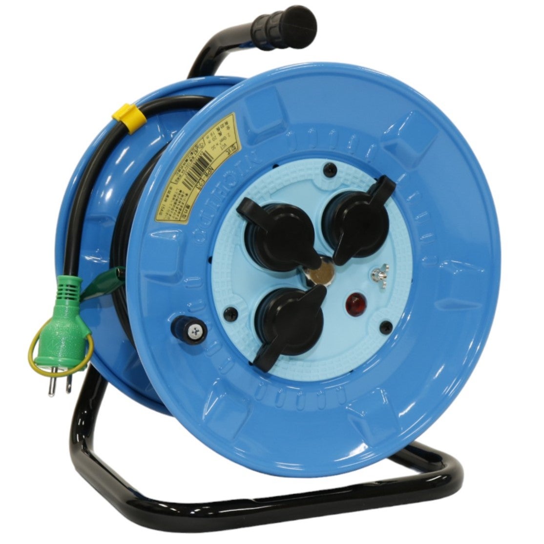 [レンタル] 日動工業 電工ドラム 100V 防雨防塵型 NPW-E23 アース付 20m - 1