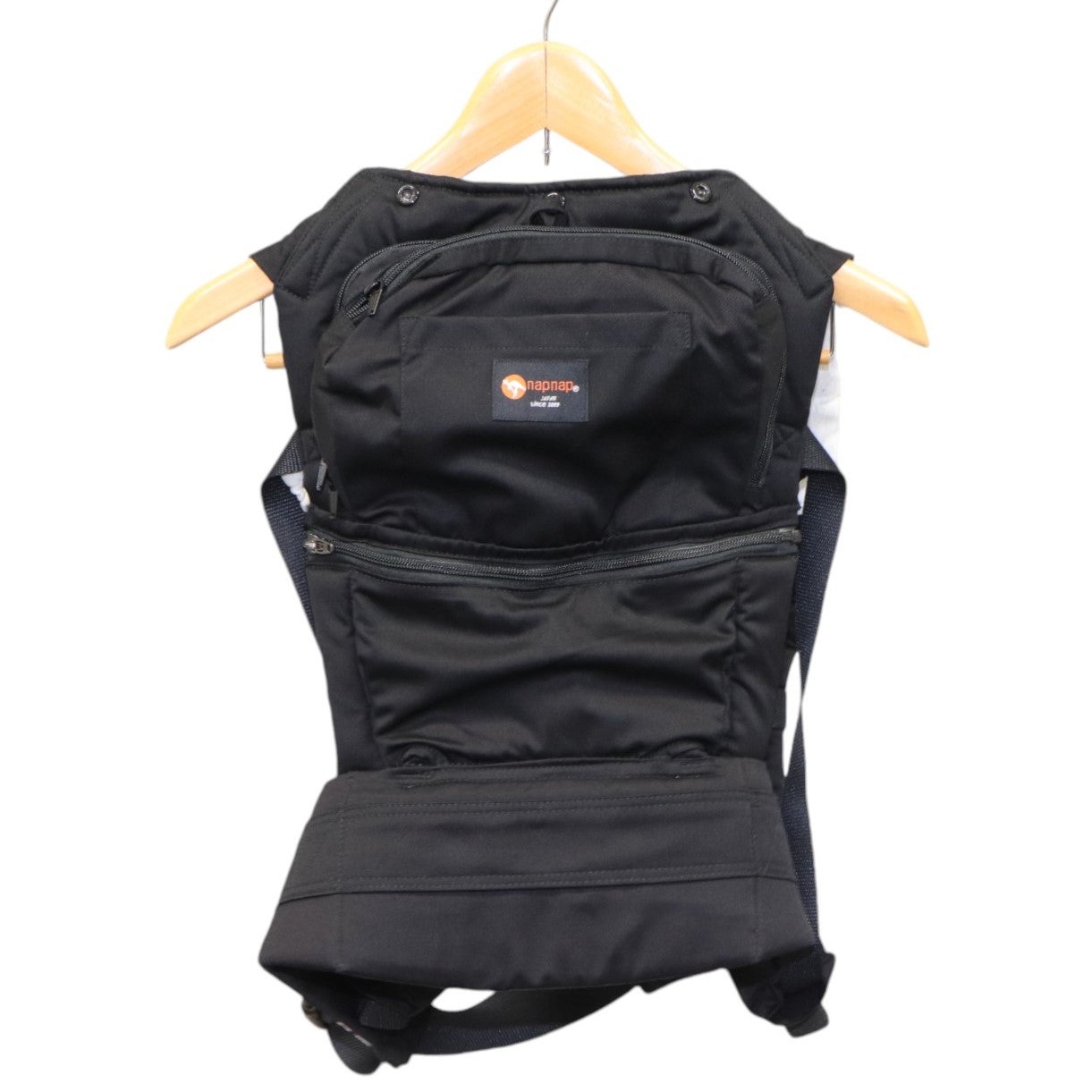 [レンタル] ナップナップ(napnap) ヴィジョン(Vision) ベビーキャリア (新生児～48ヶ月まで) ブラック