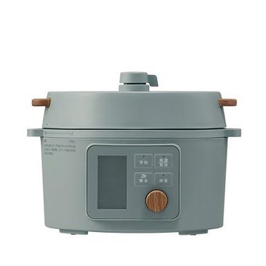 アイリスオーヤマ 電気圧力鍋 3.0L グリーン KPC-MB3-G