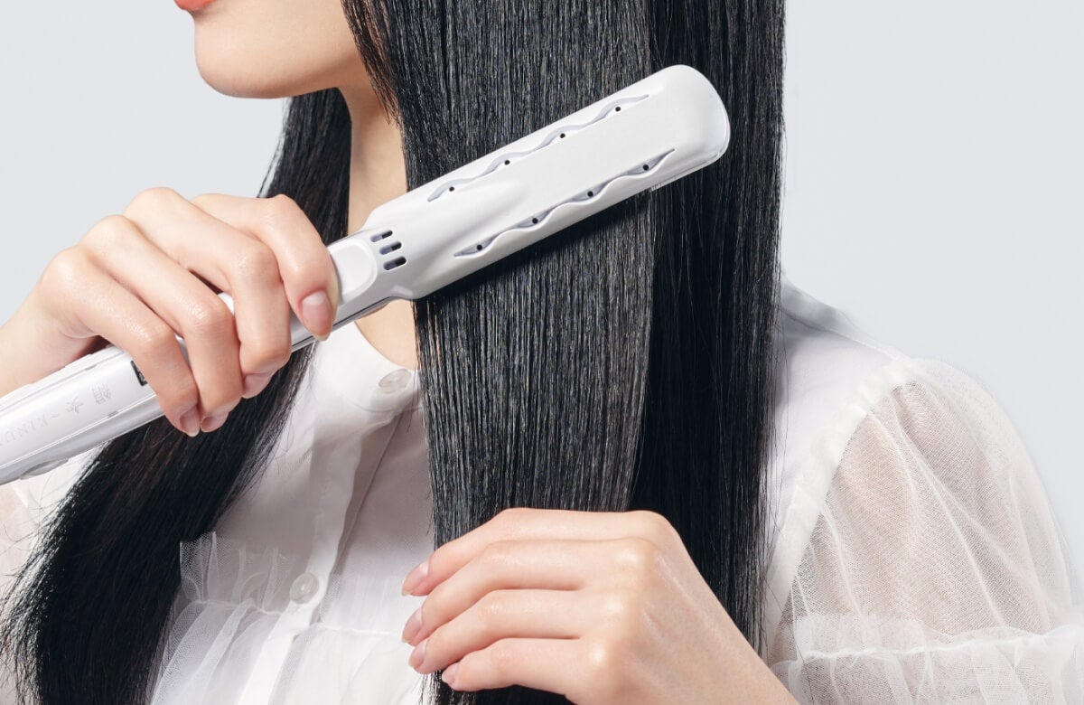 [レンタル] 絹女 KINUJO シルクプレートヘアアイロン (LM225) - 5