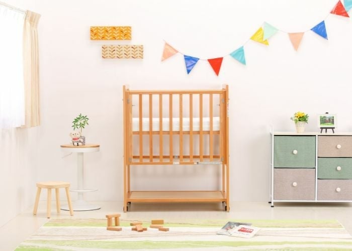 [レンタル] ヤマサキ コンパクトベッド ツーオープン ミニベッド - 3