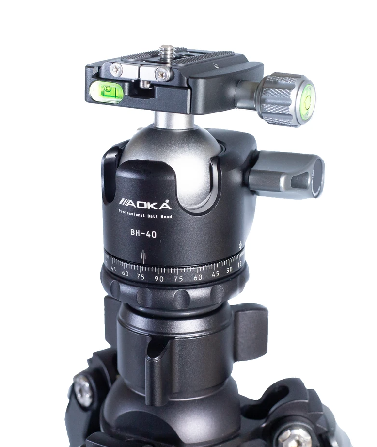 [レンタル] AOKA トラベラー三脚＋自由雲台 KG324C＋BH40 - 3