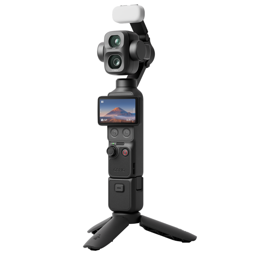 [レンタル] DJI Osmo Pocket 4P Vlog Combo 3軸スタビライザー搭載 ポケットジンバルカメラ - 2