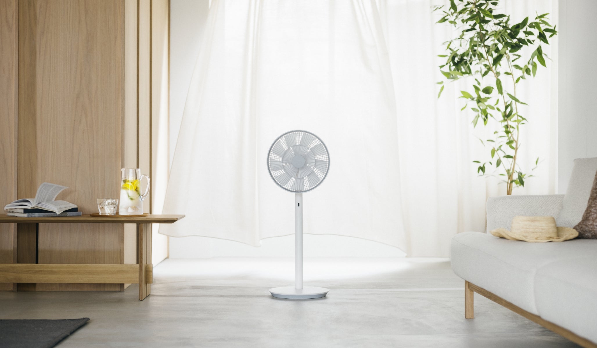 [レンタル] バルミューダ The GreenFan EGF-1700-WG DCモーター搭載 扇風機[ホワイトxグレー] - 5
