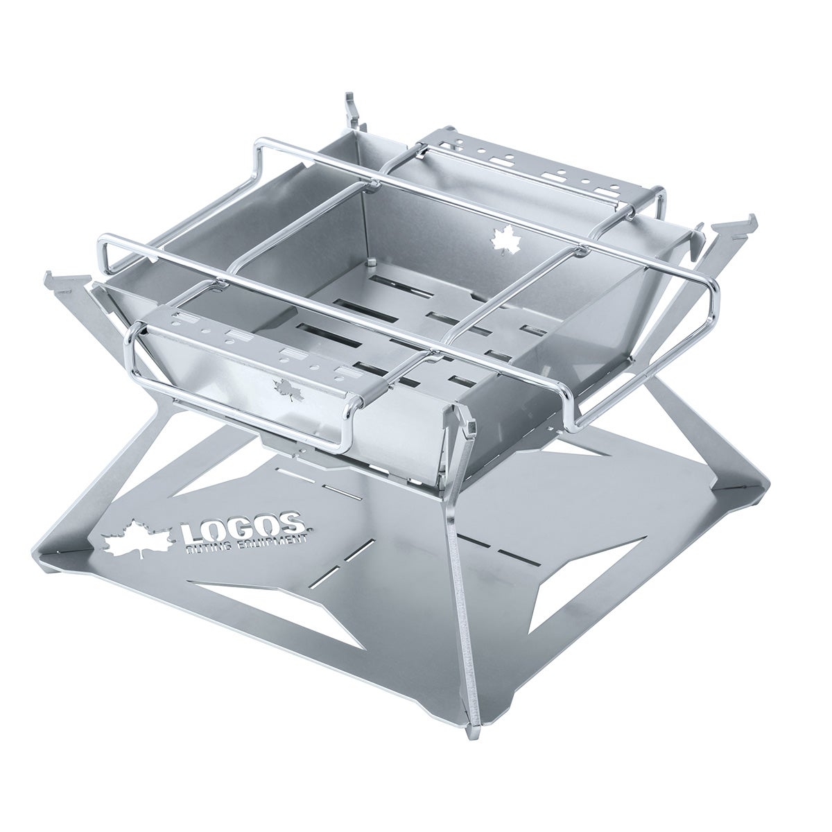 [レンタル] LOGOS (ロゴス) the ピラミッドマスター SOLO たき火台 - 10