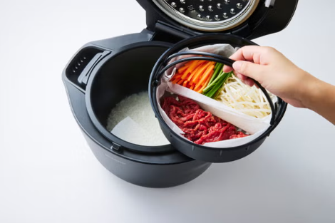 [レンタル] 【長期利用向け】シャープ ヘルシオ ホットクック KN-HW24K 2〜6人用 2.4L容量 ホワイト - 10