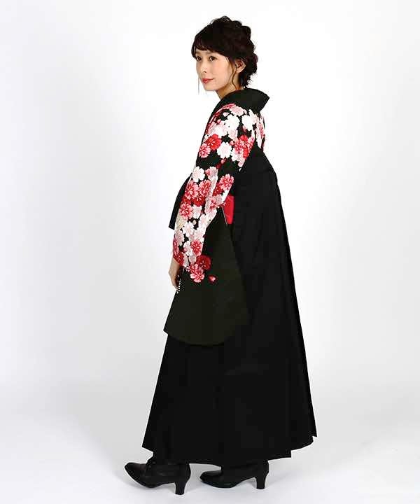 [レンタル] 【対応身長 157cm～165cm】卒業式 袴 レンタル フルセット 女性 袴セット-908の宅配レンタル - 3