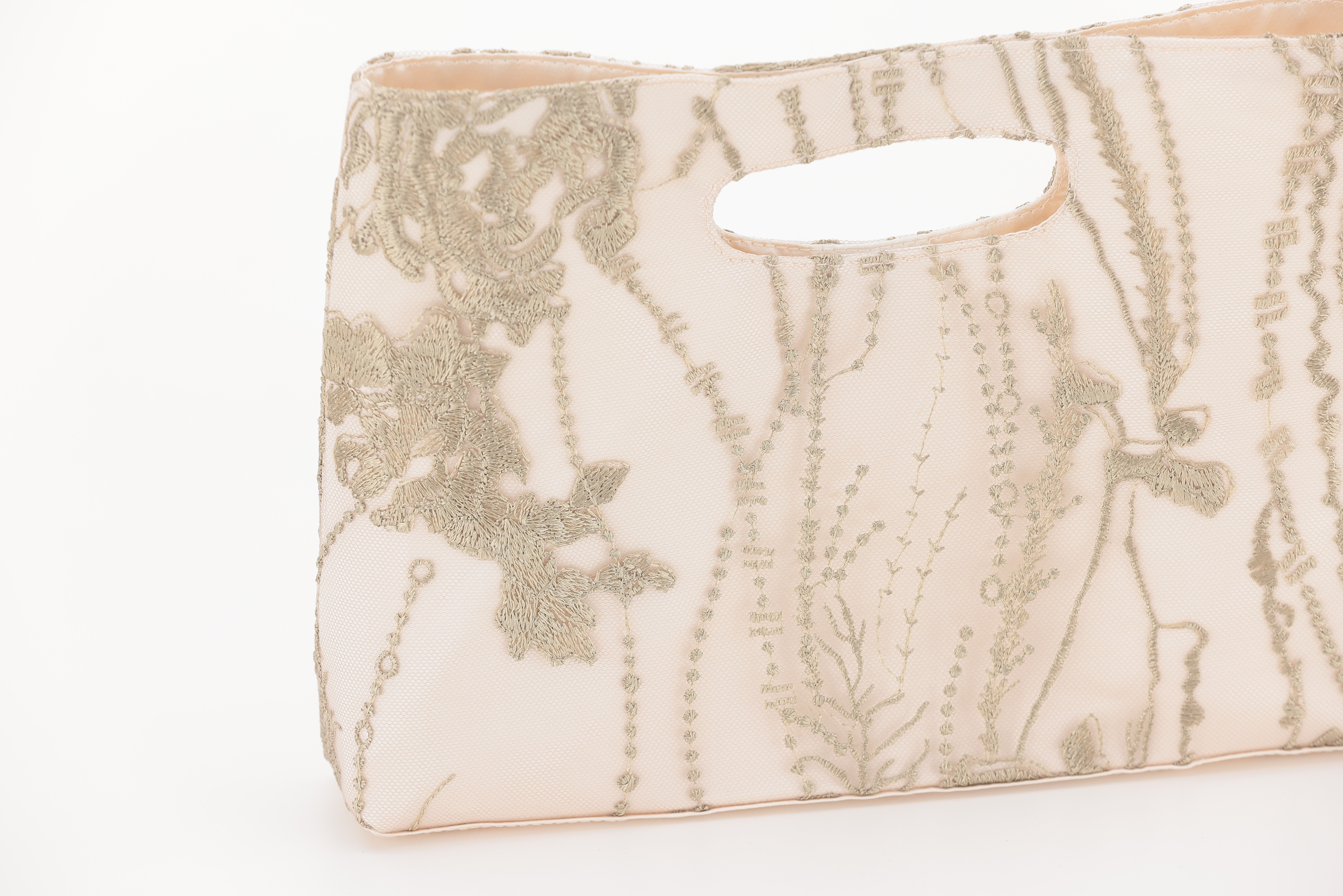 [レンタル] アートマリー 刺繍ハンドホールパーティバッグ グリーンの宅配レンタル - 3