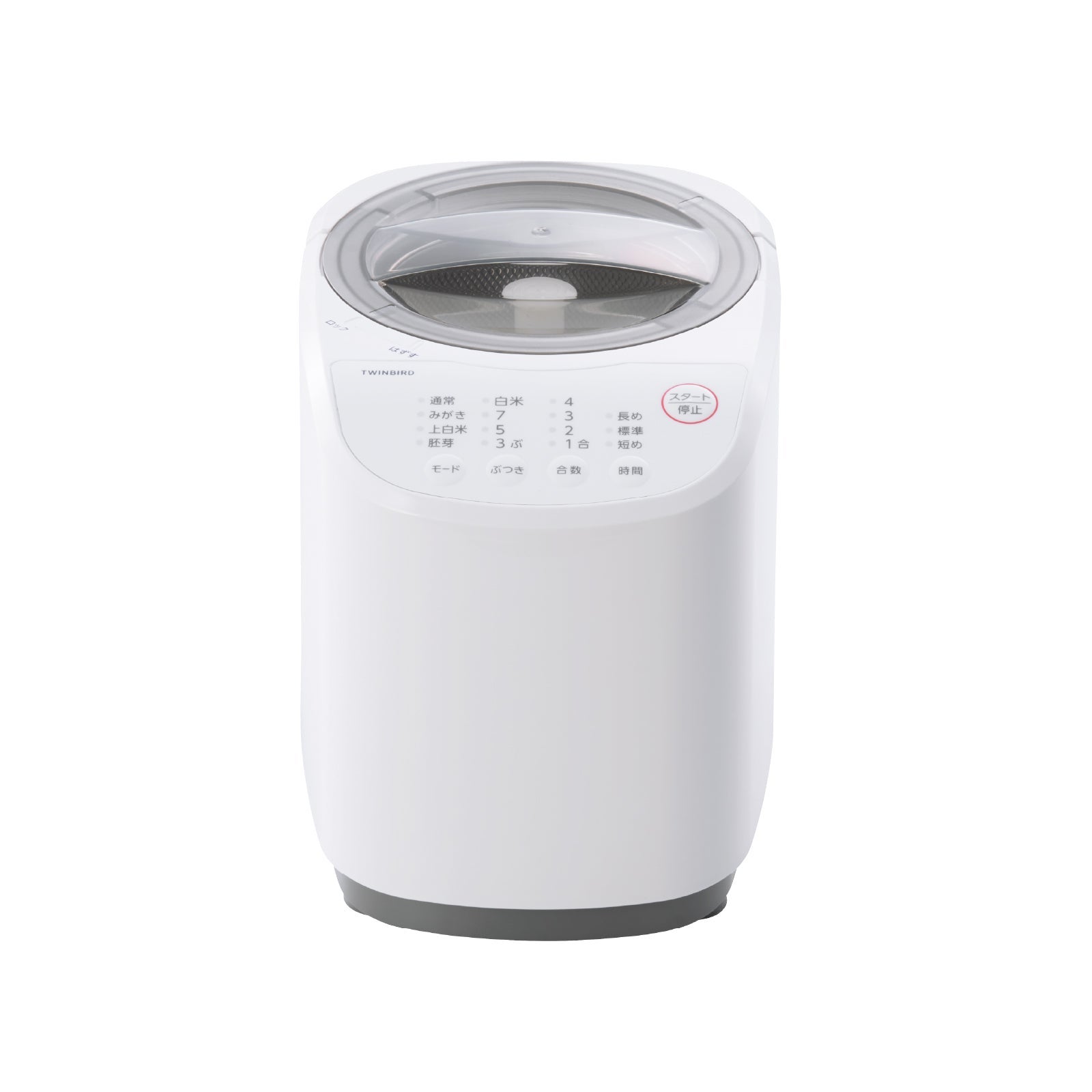 [レンタル] [4合]ツインバード 精米器 MR-E522W ホワイト - 2