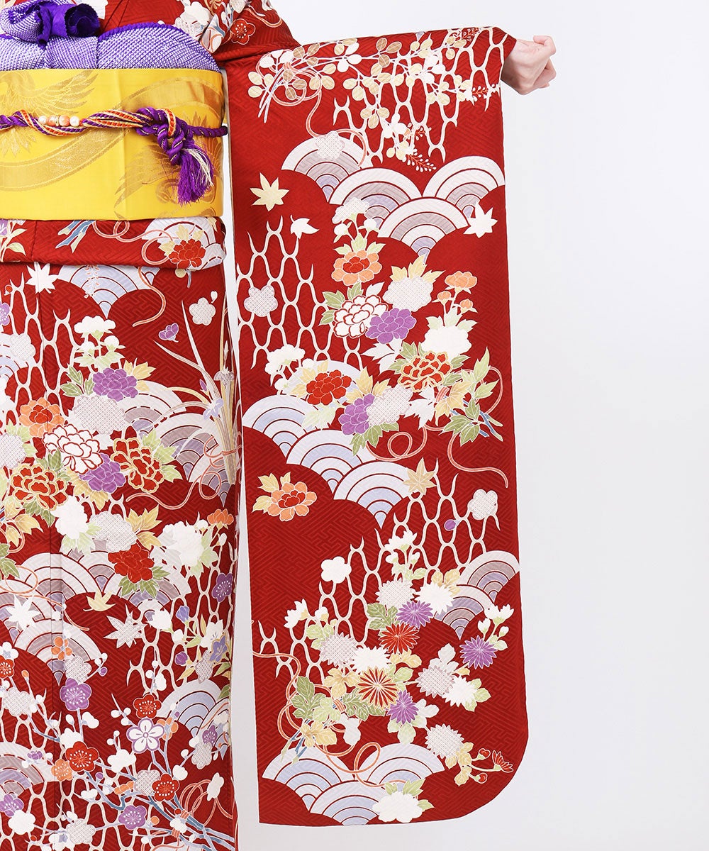 [レンタル] 【対応身長155-170cm】レンタル振袖フルセット-114の宅配レンタル - 13