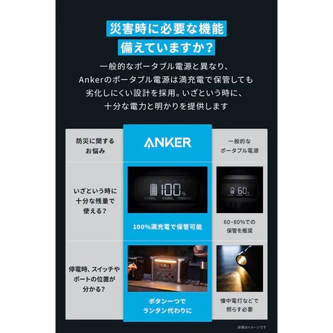 [レンタル] Anker 757 Portable Power Station (PowerHouse 1229Wh) A1770513 ポータブル電源 - 3