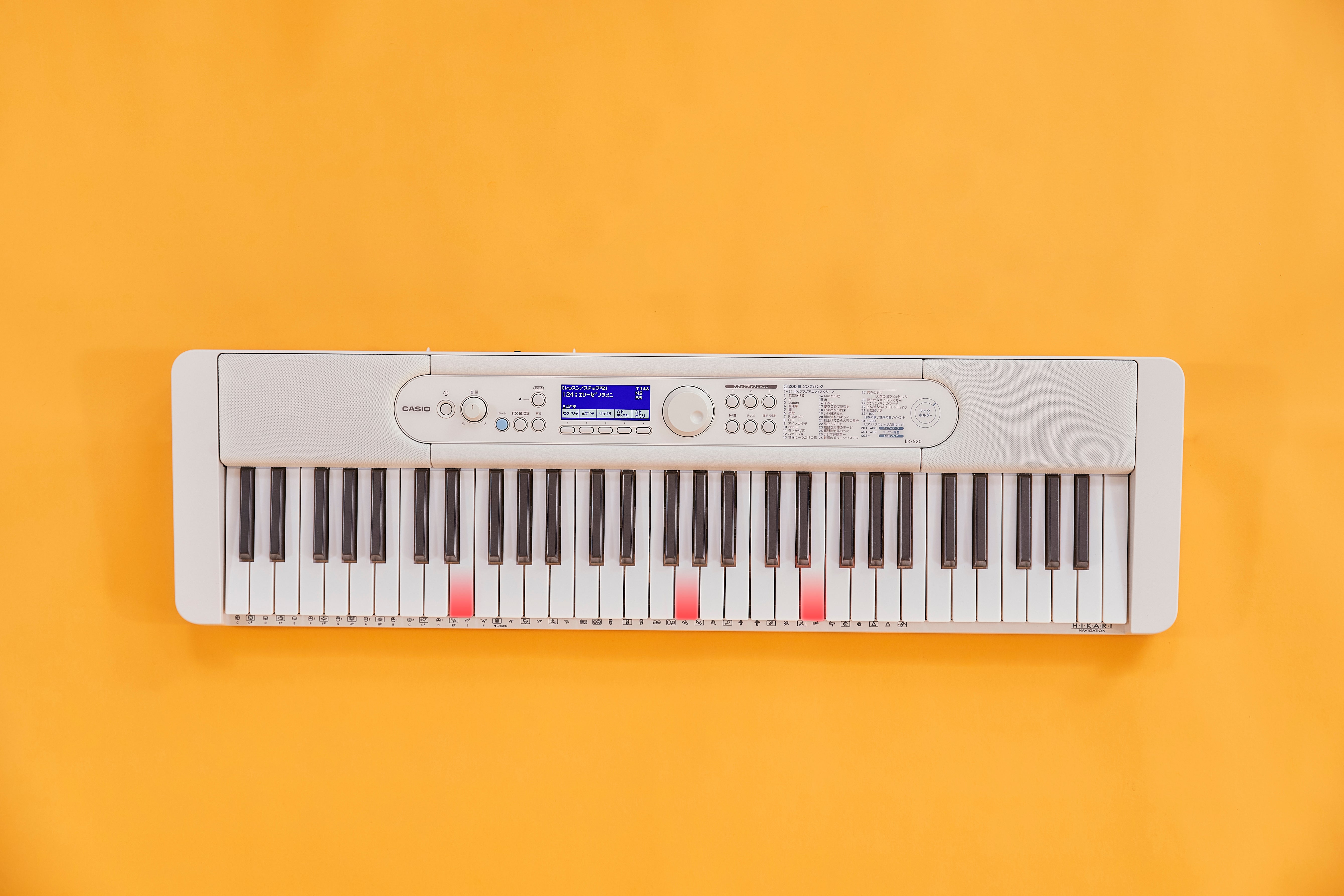 レンタル] CASIO(カシオ) Casiotone 電子キーボード LK-520 - Rentio