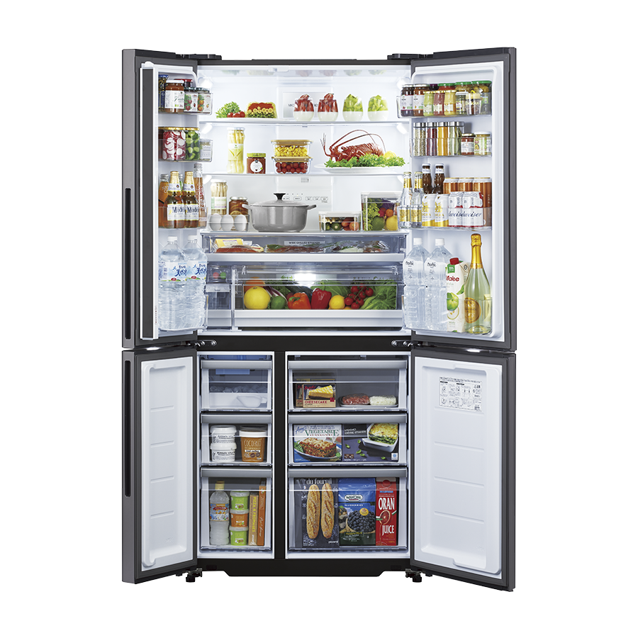 [レンタル] [512L][ファミリー向け][観音開き]アクア AQR-TZA51P 冷凍冷蔵庫 - 3