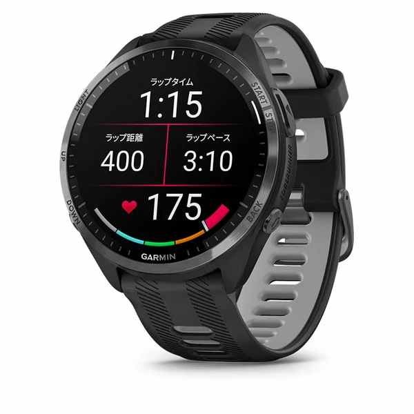 [レンタル] ガーミン(GARMIN) Forerunner 965 スマートウォッチ ブラック