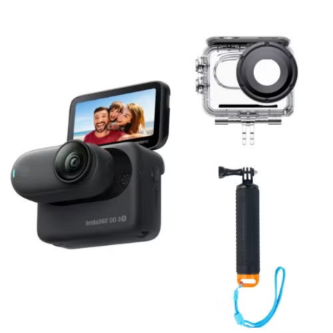 [レンタル] Insta360 GO 3S 64GB アクションカメラ 潜水セット ブラック