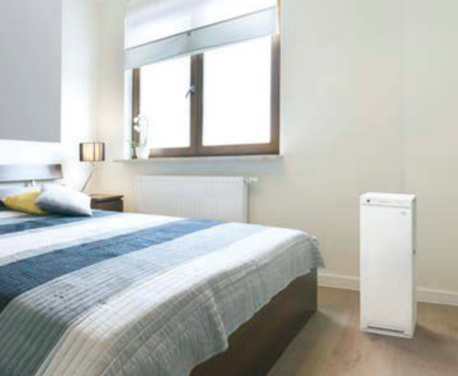 [レンタル] ダイキン DAIKIN ACK55X-W 加湿ストリーマ空気清浄機 (木造8.5畳/プレハブ14畳) - 2