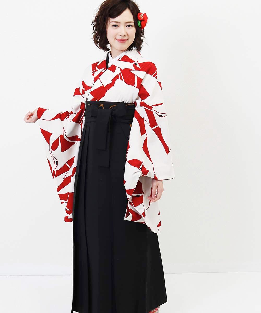 [レンタル] 【対応身長157cm～165cm】卒業式 袴 レンタル フルセット 女性 袴セット-871の宅配レンタル - 18