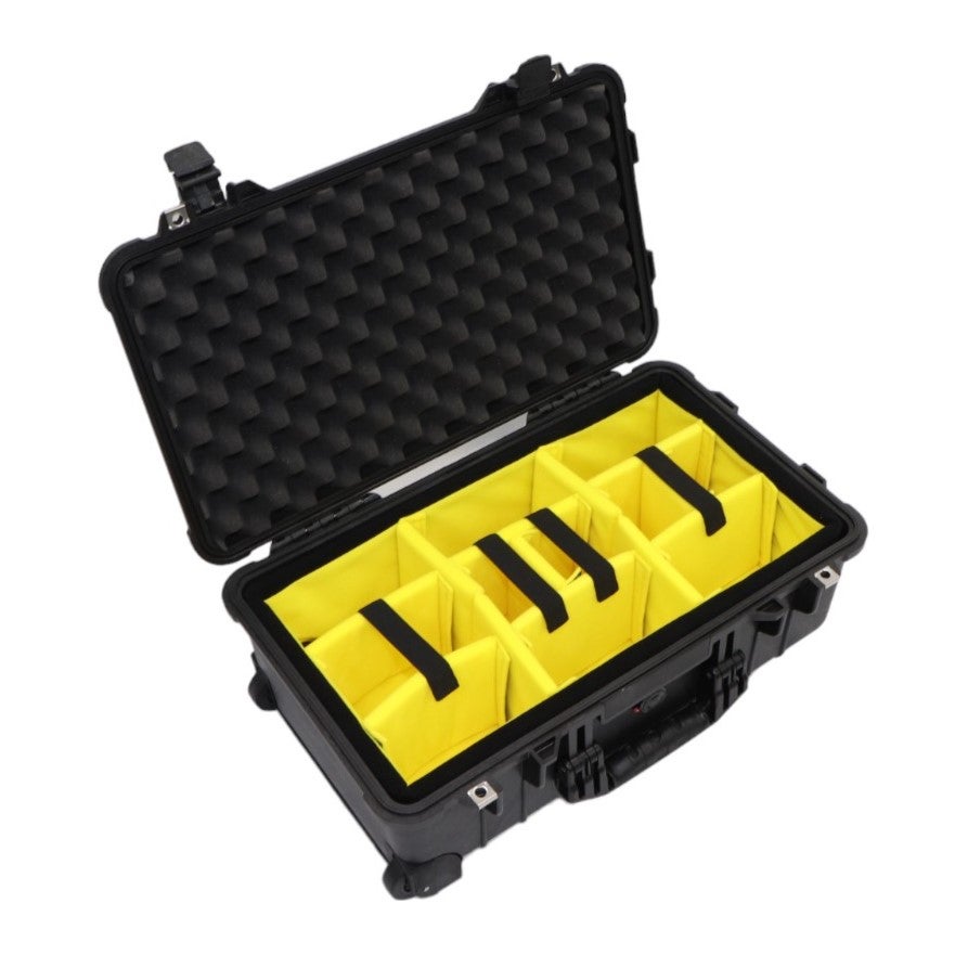 レンタル] ペリカン プロテクターケース 1510 ディバイダー付 ブラック