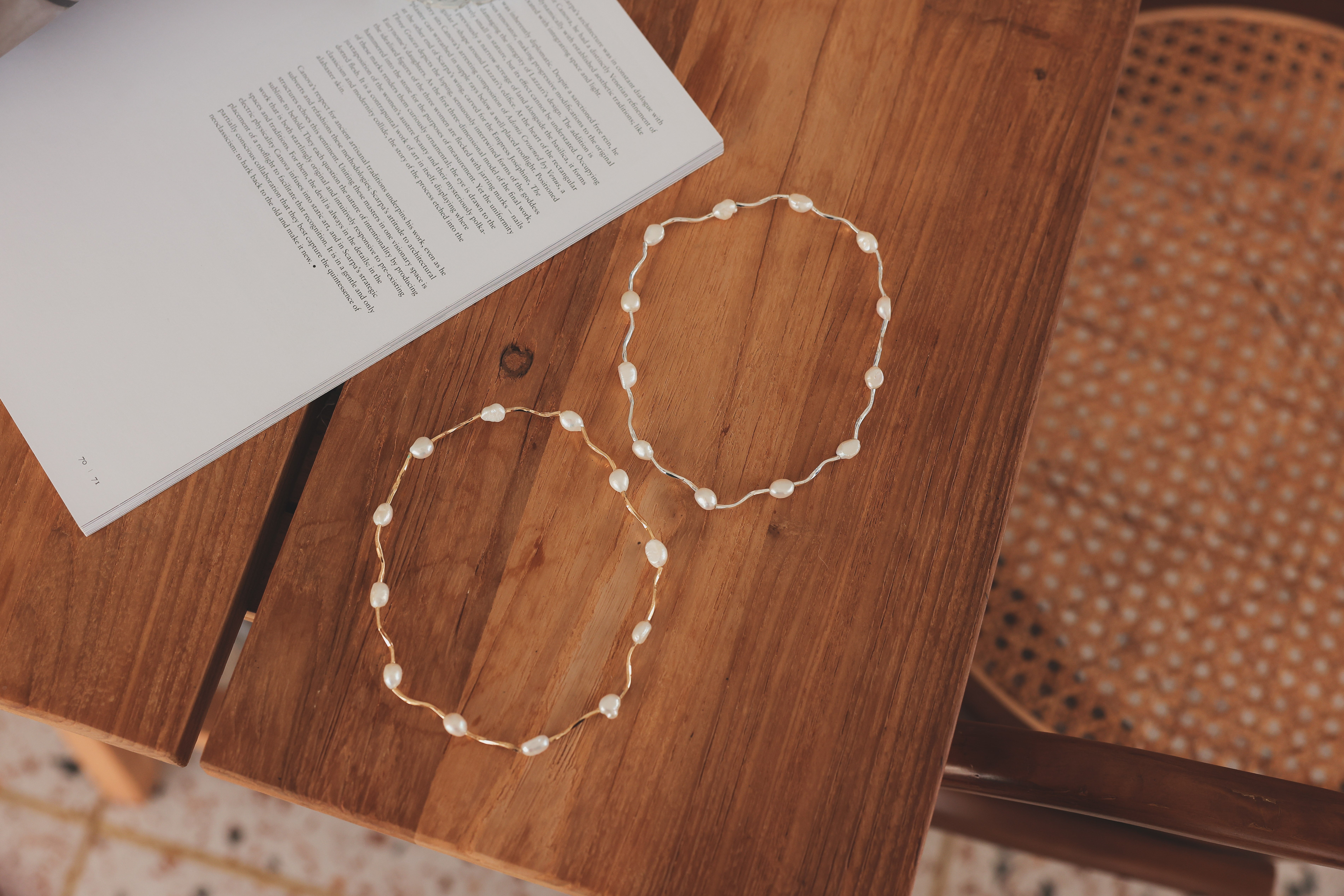 [レンタル] アートマリー 2WAYのパールゴムネックレス シルバーの宅配レンタル - 5